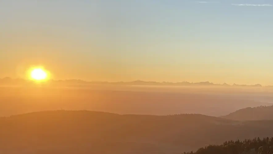 paysage massif Jura Mont d'Or